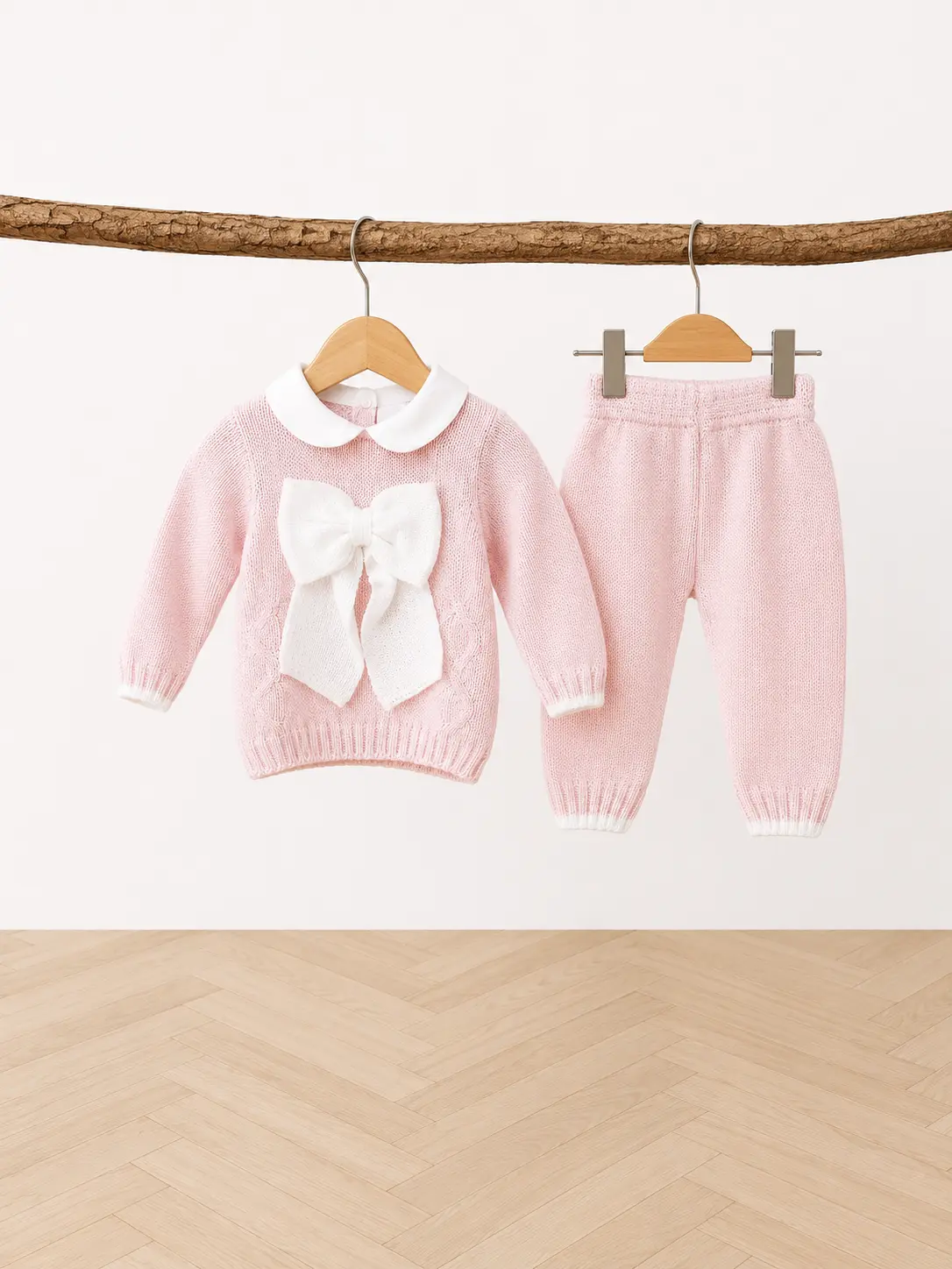 Completino Clinico Rosa/Panna Bimba