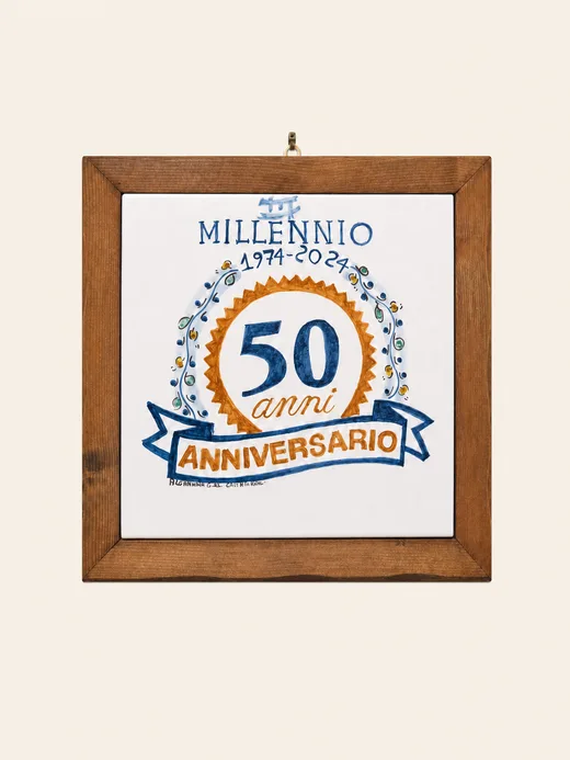 Targa Terzomillennio per il cinquantesimo anniversario, 1974-2024.